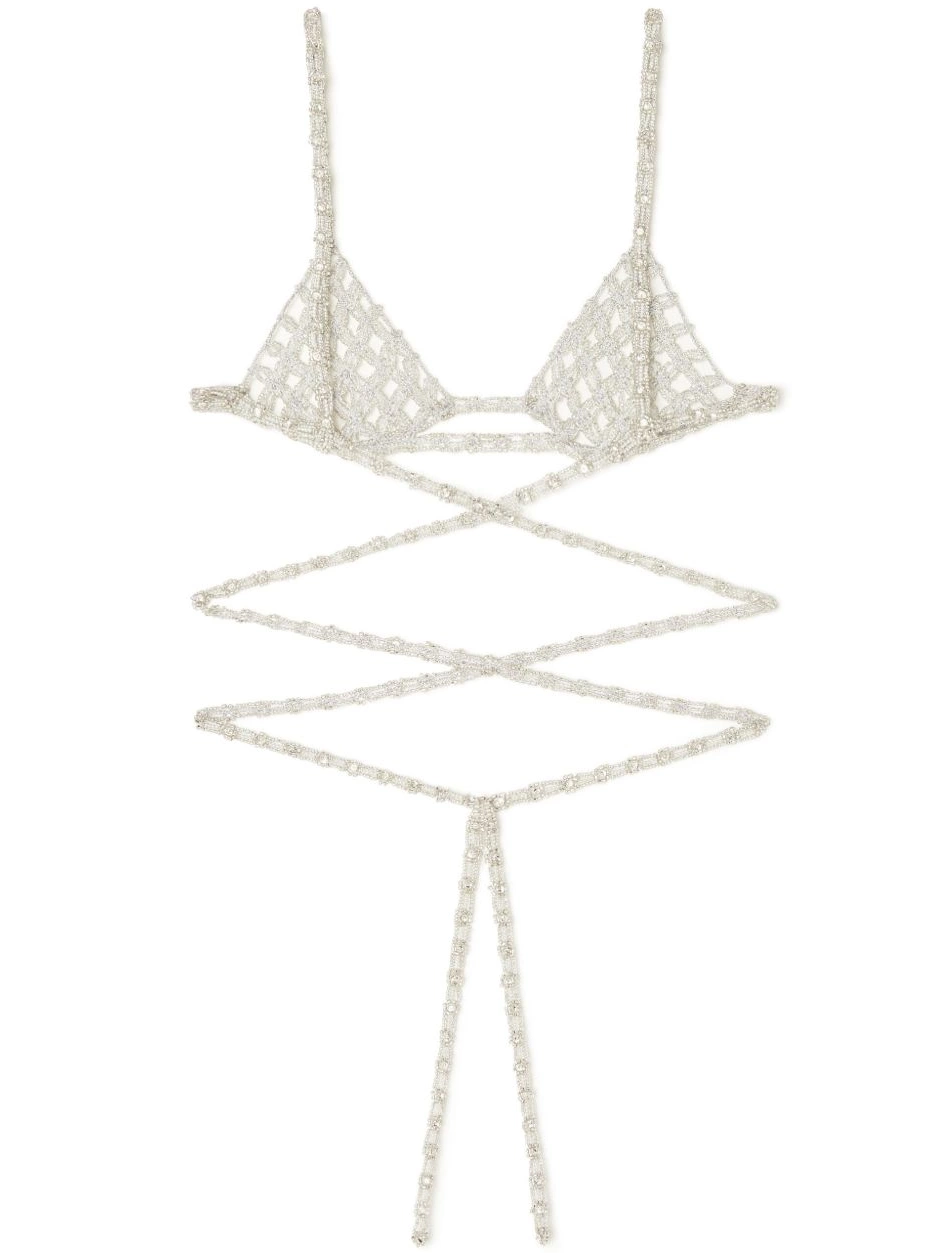 Cheap bra lace-up Women Alanui triangle 0414